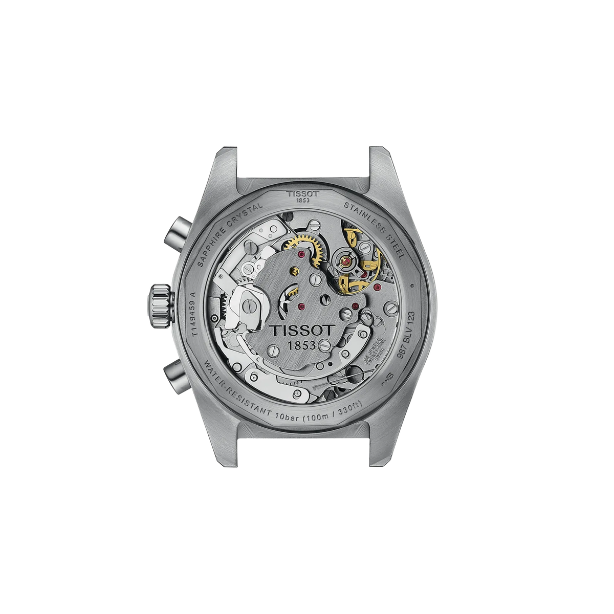 Мужские механические часы Tissot PR516 41 мм Mechanical, цвет: Чёрный — фото 2