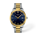 Vorderansicht der Uhr Tissot PR 100 40mm mit Schatten