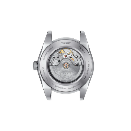 Back view of the watch case 天梭紳士系列金色錶圈40mm