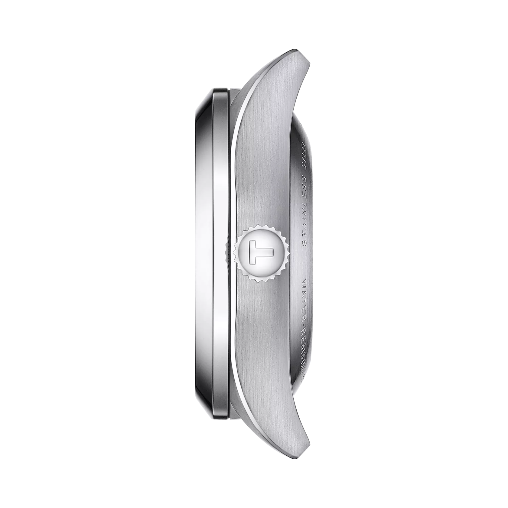 Profile view of the watch case Tissot T-My Lady 29.3mm