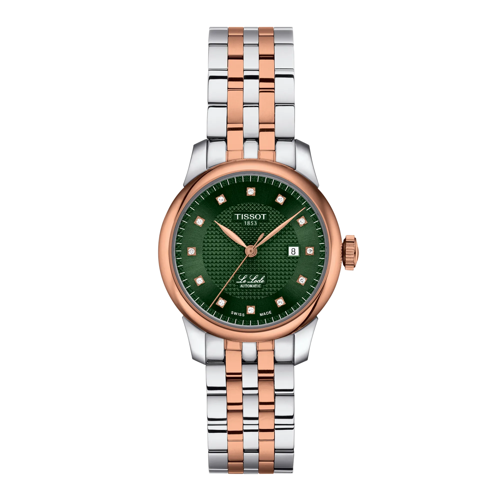 Front view of the watch Tissot Le Locle 29mm