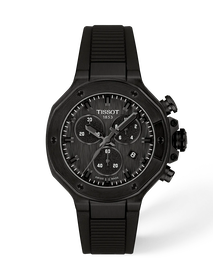 vista frontale dellorologio {0} con ombra