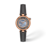 Front view of the watch Tissot D&eacute;sir 28mm with shadow