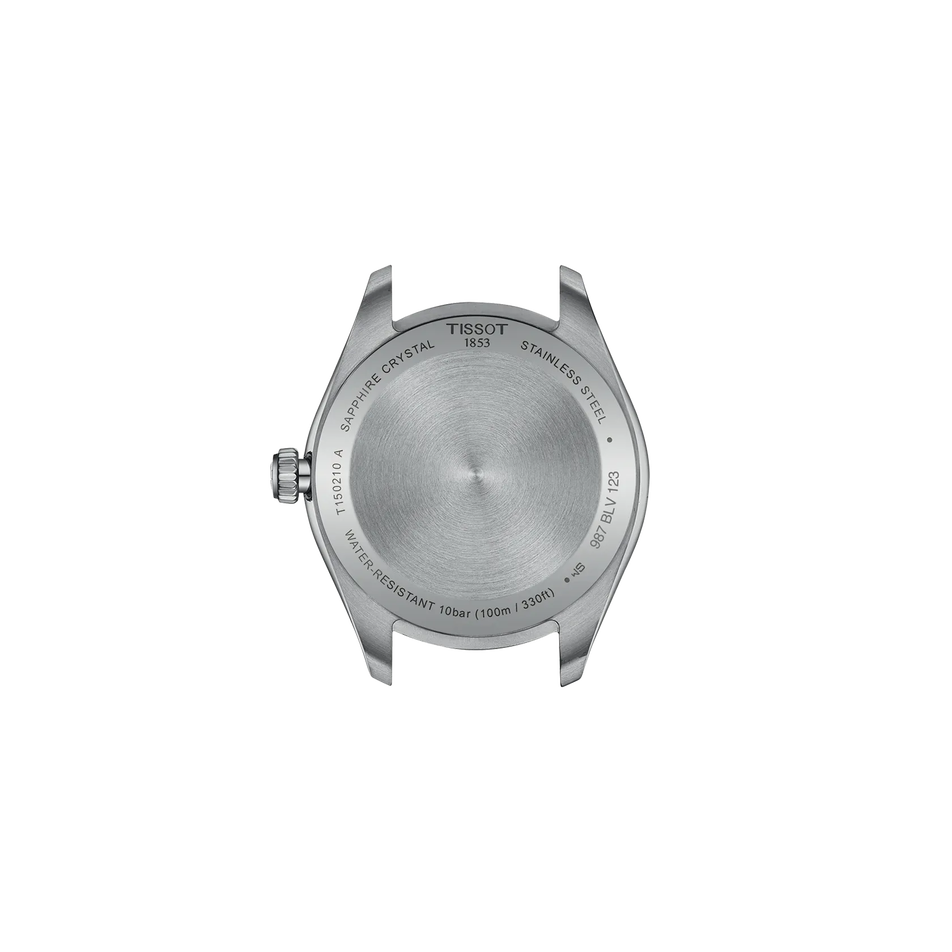 Back view of the watch case Tissot PR 100 34mm