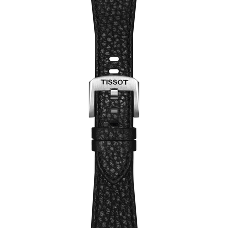 Zoom on Tissot Official Black PRX 35mm Leather Strap
