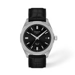 Front view of the watch Tissot PRC 100 Solar 39mm with shadow