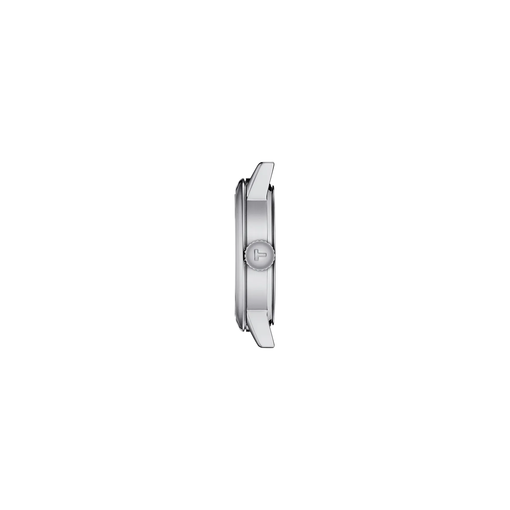 Profile view of the watch case Tissot Classic Dream 28mm