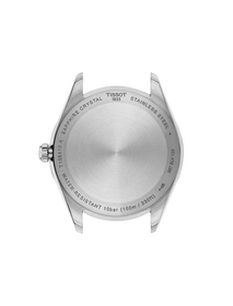 Back view of the watch case Tissot Ballade 40mm