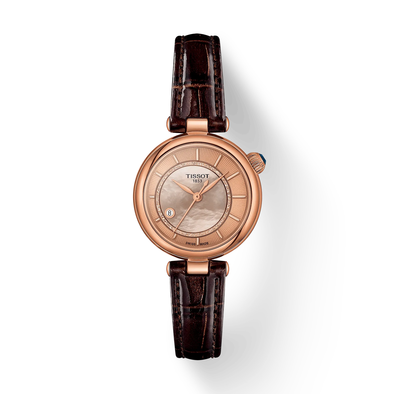 Rose gold mother-of-pearl