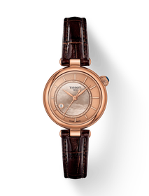 TISSOT デジール 28mm の正面図・影あり