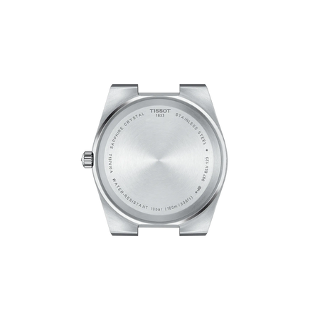 Back view of the watch case Tissot PRX 40mm