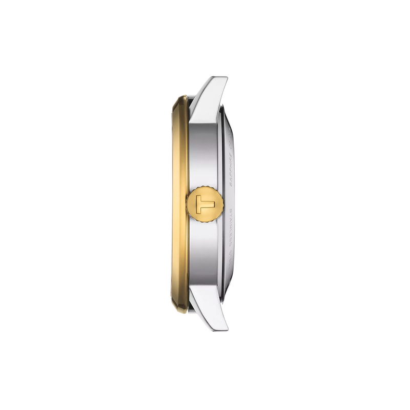 Profile view of the watch case Tissot Classic Dream 42mm
