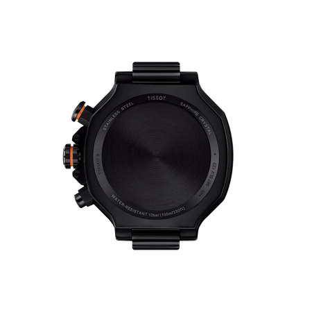 Back view of the watch case Tissot T-Race 45mm