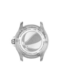 Back view of the watch case Tissot Seastar Wilson WNBA 40mm