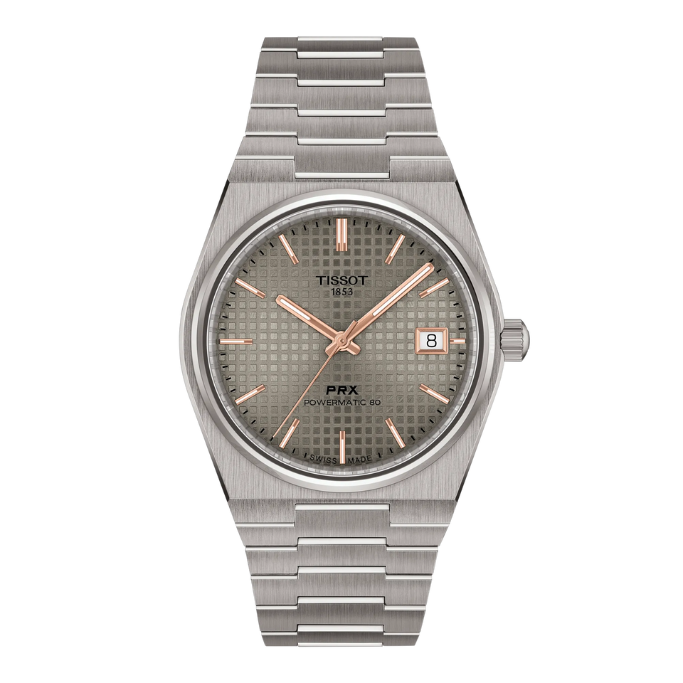 Tissot PRX Powermatic 80 Titanio 38 mm T137.807.44.061.00