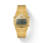 Front view of the watch Tissot PRX Digital 35 mm with shadow