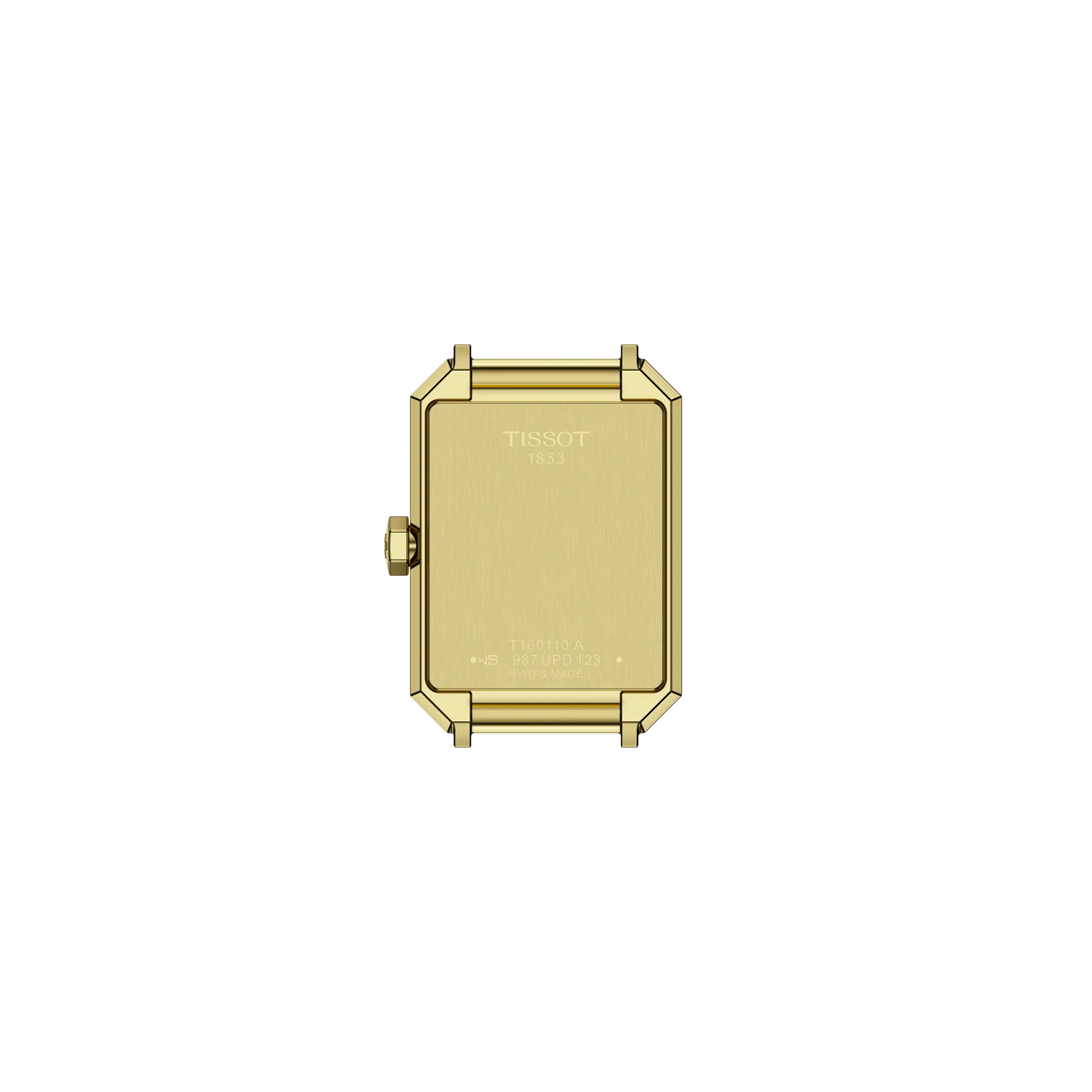 Back view of the watch case Tissot SRV 30mm