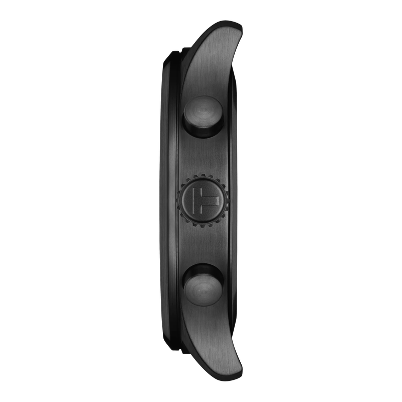 Profile view of the watch case Tissot Chrono XL Vintage 45mm