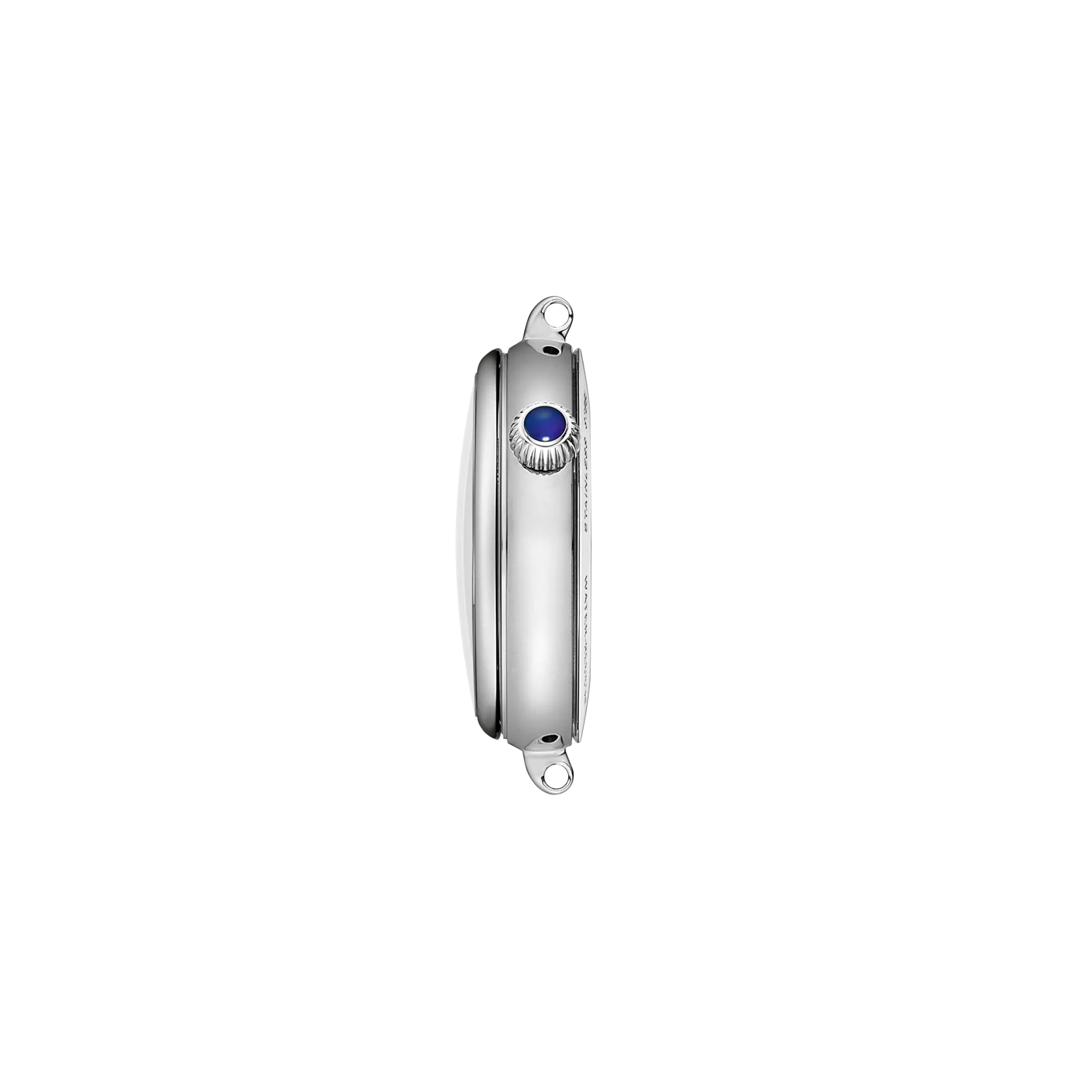Profile view of the watch case Tissot Desir 29.6mm