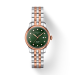 Front view of the watch Tissot Le Locle 29mm with shadow