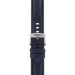 ซูมเข้า Tissot Official Blue Leather Strap Lugs 20 mm