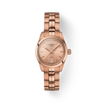Front view of the watch Tissot PR 100 Lady Small with shadow