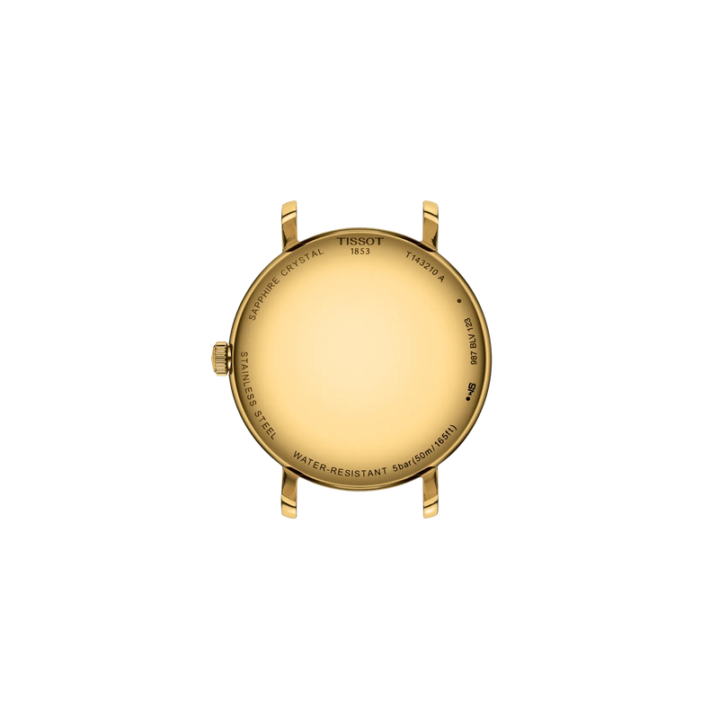 시계 케이스 뒷면 보기 티쏘 에브리타임 34mm