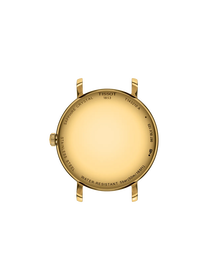 Vue arri&egrave;re du bo&icirc;tier de la montre Tissot Everytime 34mm