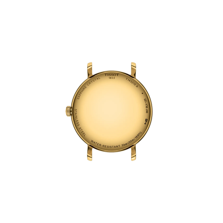 R&uuml;ckansicht des Geh&auml;uses der Uhr Tissot Everytime 34mm