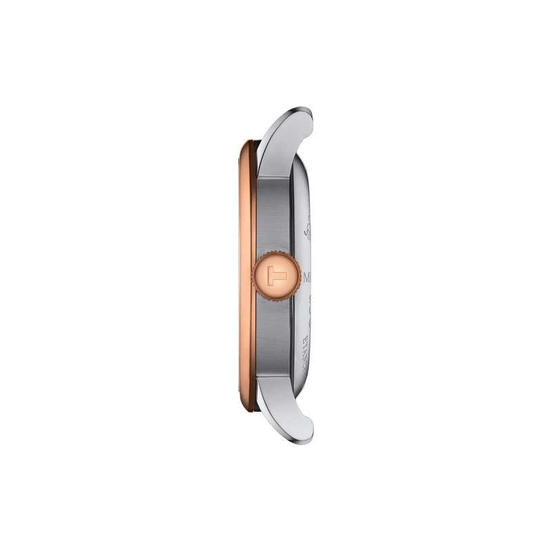 錶殼的側面視覺 天梭力洛克系列39.3mm