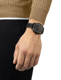 Simulation of the watch Tissot Chrono XL Vintage 45mm on a wrist