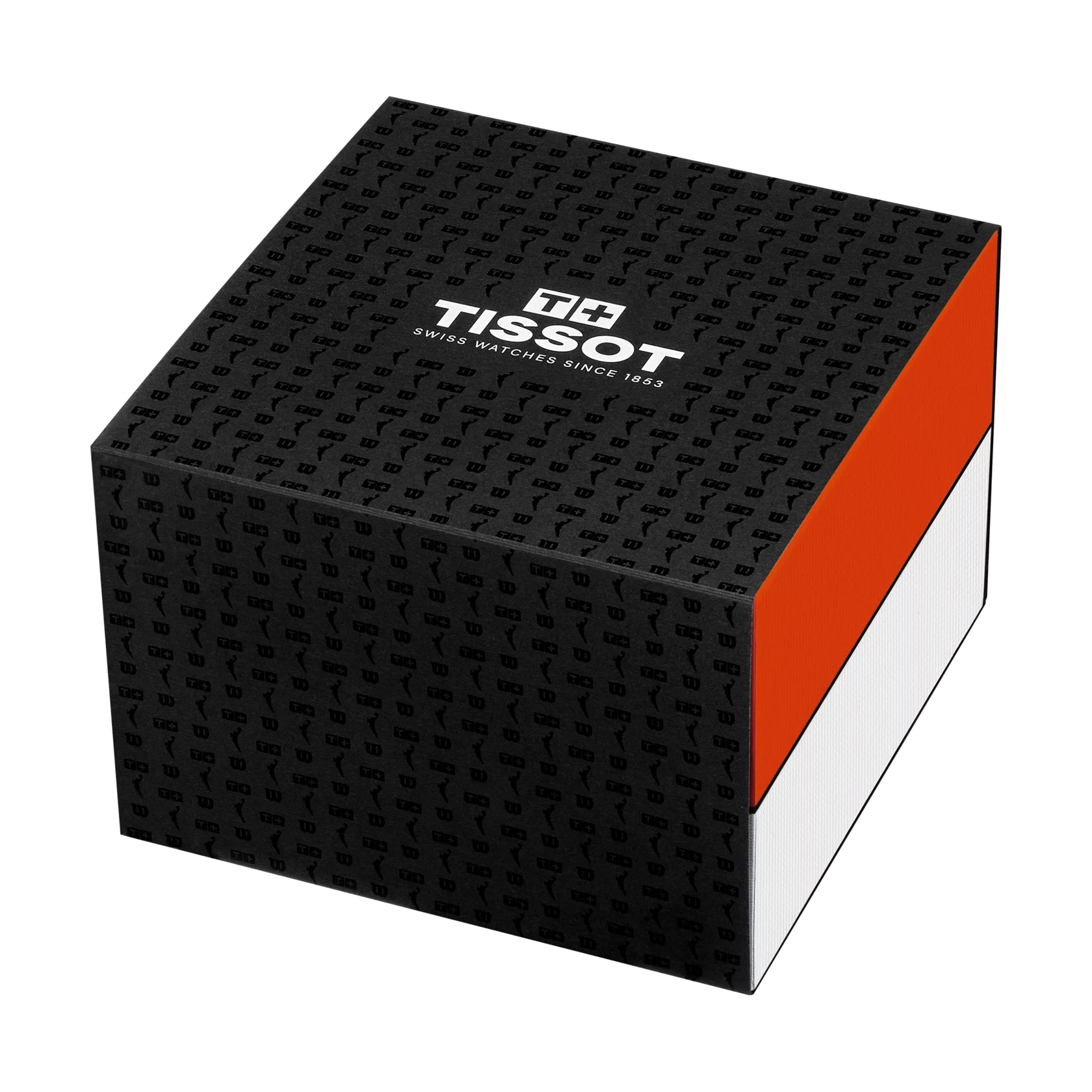 Front view of the watch Tissot Seastar Wilson WNBA 40mm with opened