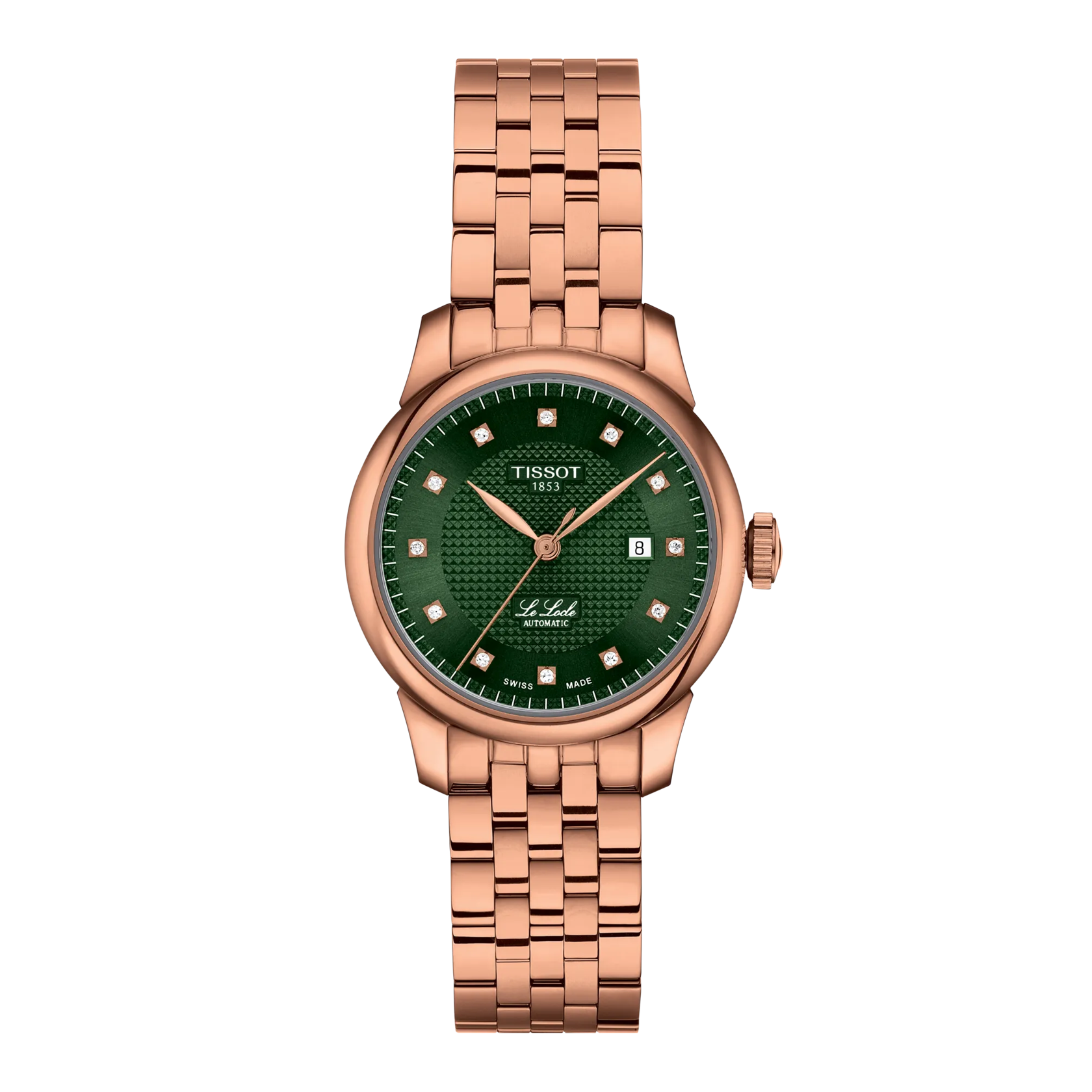 Front view of the watch Tissot Le Locle 29mm