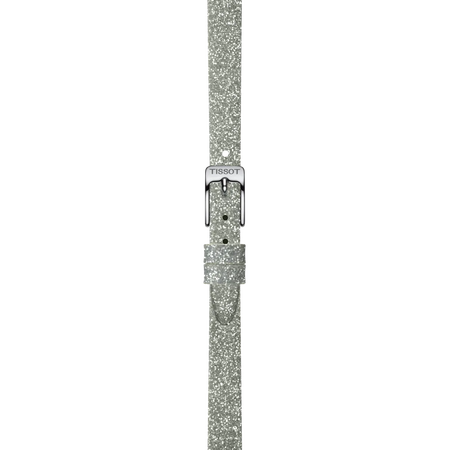 Zoom on Tissot Official Grey Synthetic Strap Lugs 9 mm