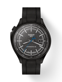 Front view of the watch Tissot Pinarello 43mm with shadow