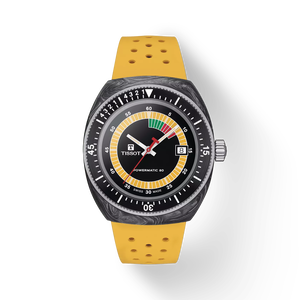 Vista frontal del reloj Tissot Sideral S 41mm con sombra