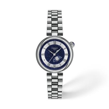 Front view of the watch Tissot Desir 29.6mm with shadow