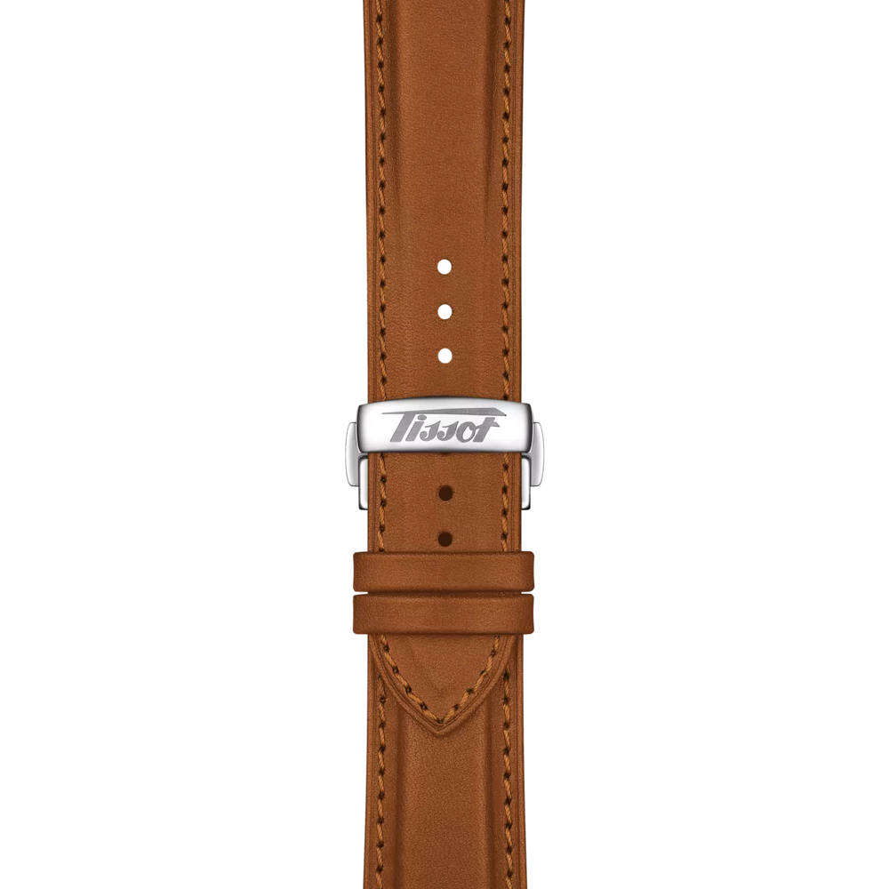 Strap zoom of the watch Tissot Telemeter 1938 42mm