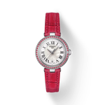 Front view of the watch Tissot Bellissima Small Lady with shadow