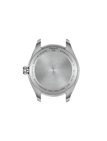 Back view of the watch case Tissot PR 100 34mm