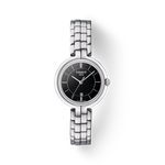 Front view of the watch Tissot Flamingo with shadow