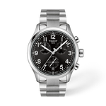 Vorderansicht der Uhr Tissot Chrono L 42mm mit Schatten