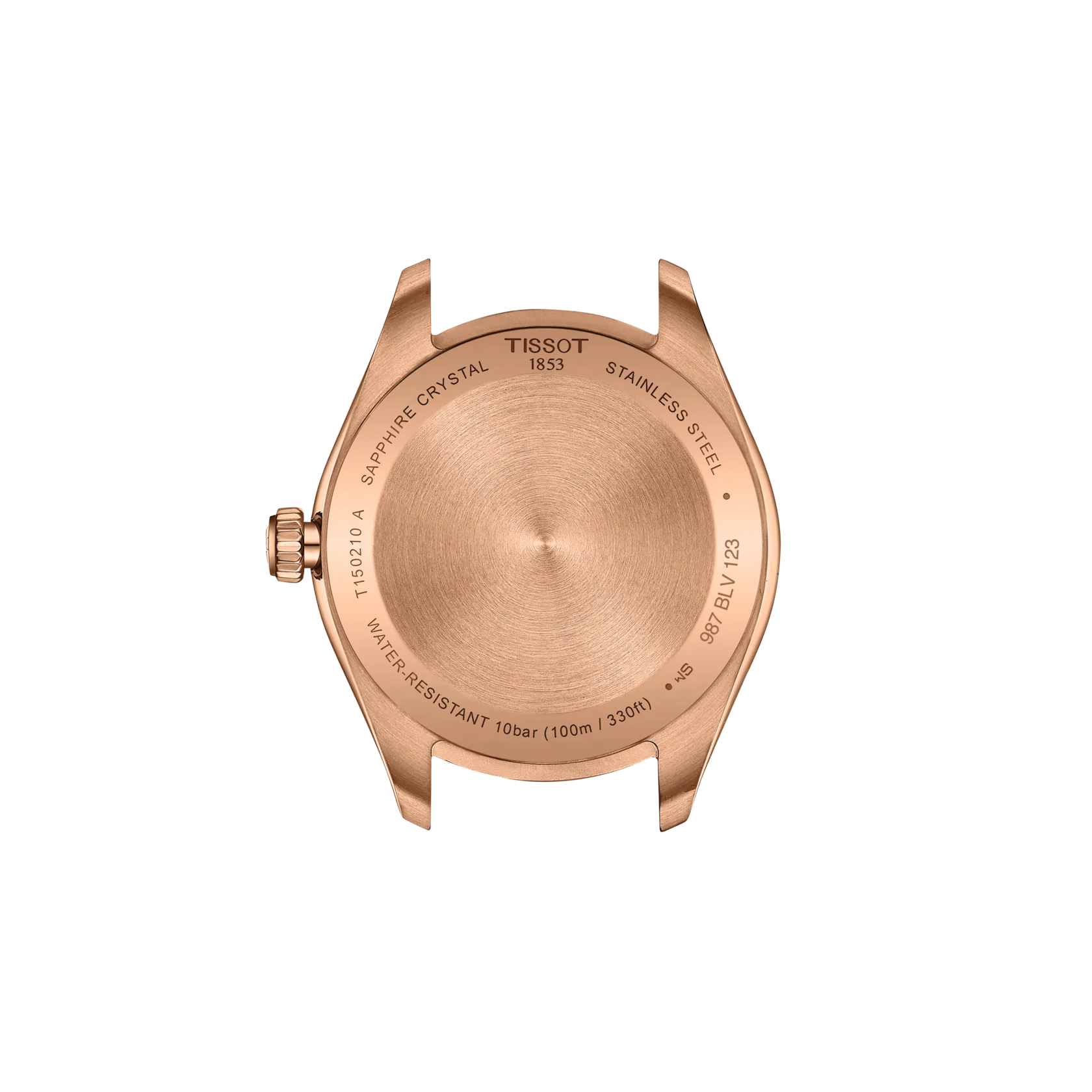 시계 케이스 뒷면 보기 티쏘 PR 100 쿼츠 34mm