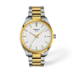 Vorderansicht der Uhr Tissot PR 100 40mm mit Schatten