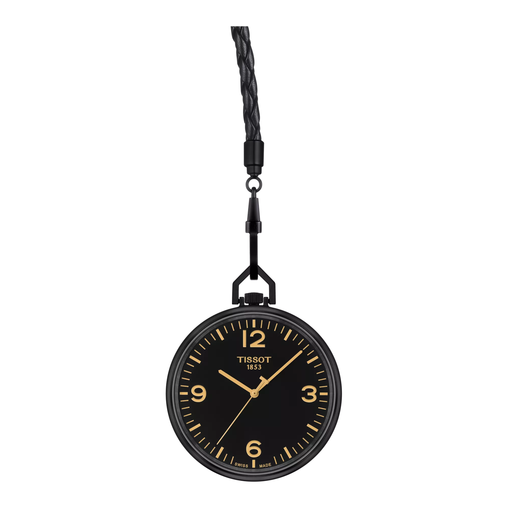 Front view of the watch Tissot Lepine