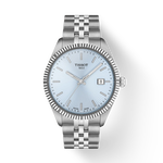 Front view of the watch Tissot Ballade 40mm with shadow