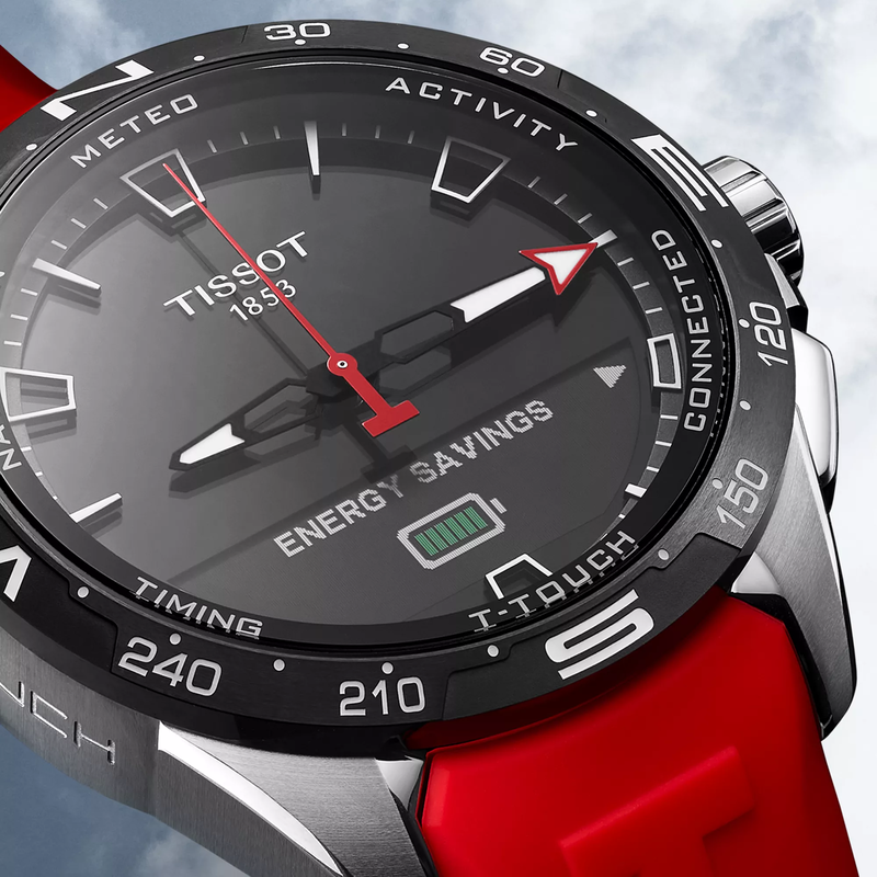 TISSOT T-タッチ コネクト ソーラー 47.5mm のカラー背景図
