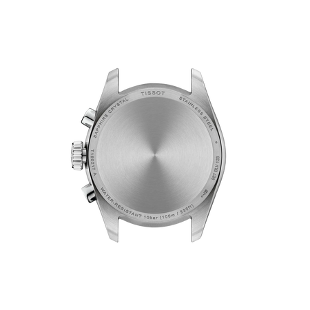 Back view of the watch case Tissot PR 100 36mm