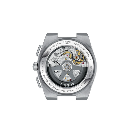 Back view of the watch case 天梭PRX系列42mm