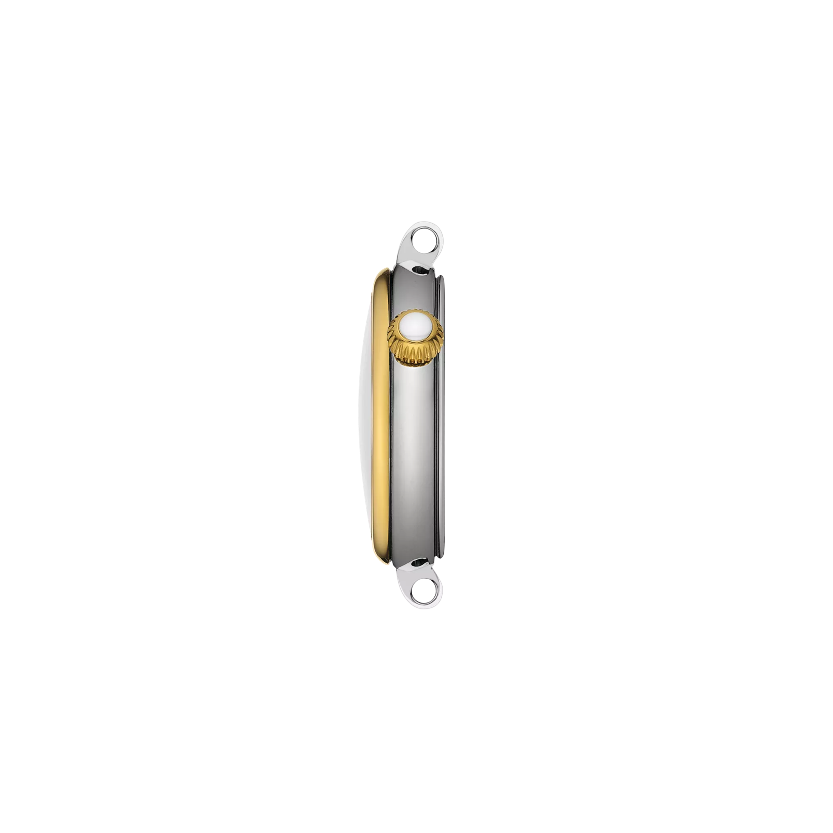 Profile view of the watch case Tissot Desir 28mm